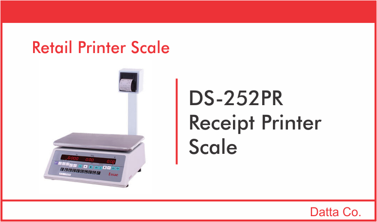 DS-252PR Receipt Printer Scale